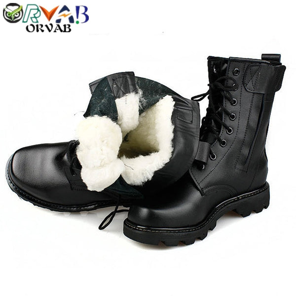 Steel Toe Boots Winter Men Military Leather Boots Combat Bot Infantry Tactical Boots Askeri Bot Army Bots Work Men Safety Shoes